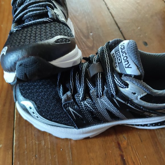 Saucony Zealot 2 Running Shoe (Little Kid) Black - Picture 9 of 10